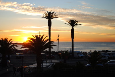 Tropical sunset in Cape Town2, Cape Town, 2010