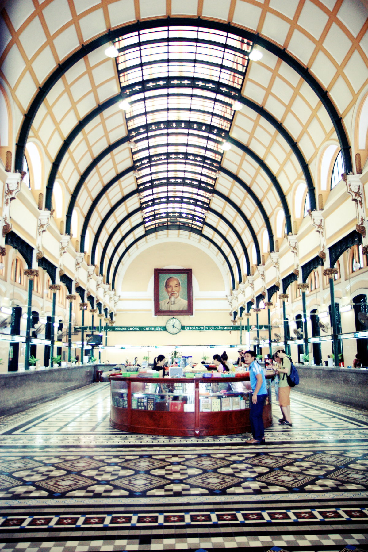 Saigon central post office, Ho Chi Minh City, Vietnam, 2011