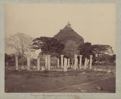 EU: Stupa and ruins (1890), Anuradhapura, Sri Lanka, 1890