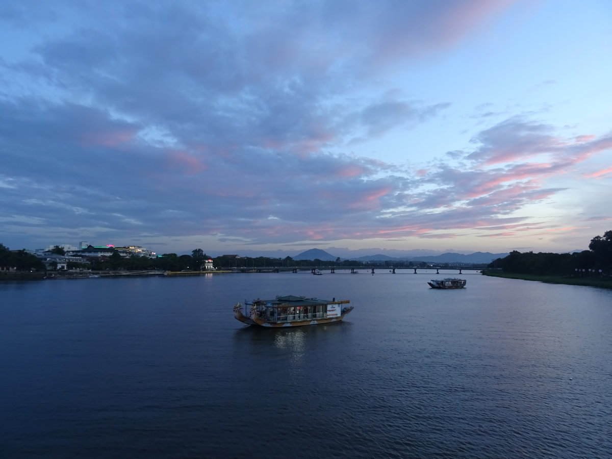 Sunset on the Perfume River 1, Hue, Vietnam, 2018