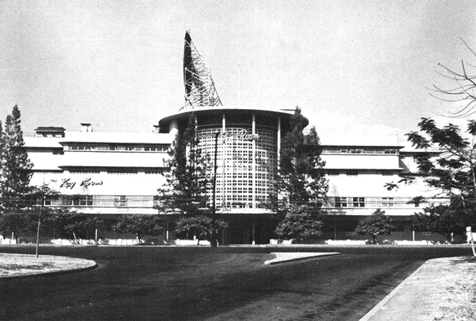 Manila Jai Alai Building, Manila, Philippines, 1955