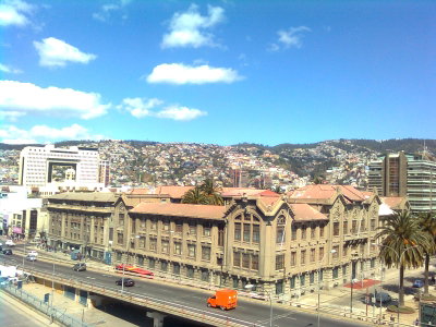 Casa central junto con el Congreso, Valparaíso, 2013