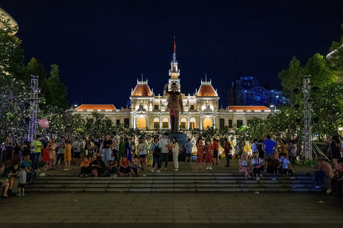 Ho Chi Minh City Hall, Ho Chi Minh City, Vietnam, 2023