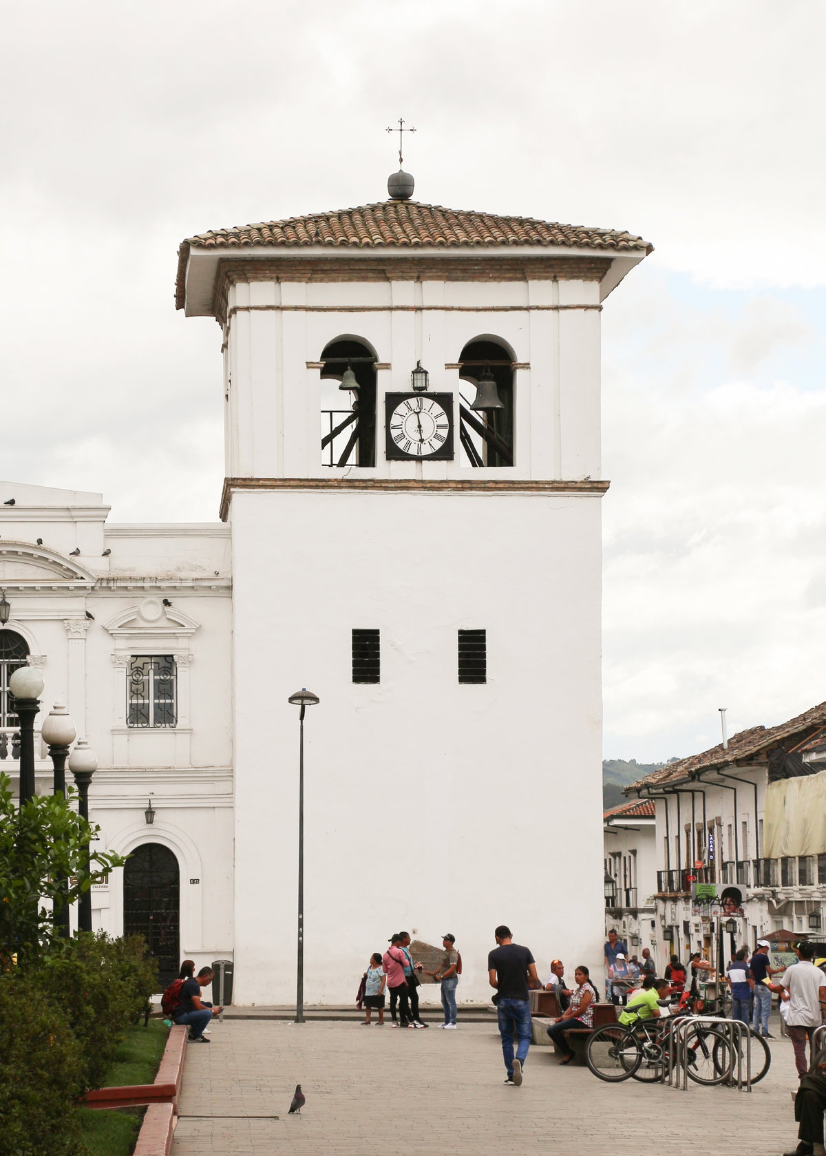 Clock tower of Popayán, Popayán, Colombia, 2020