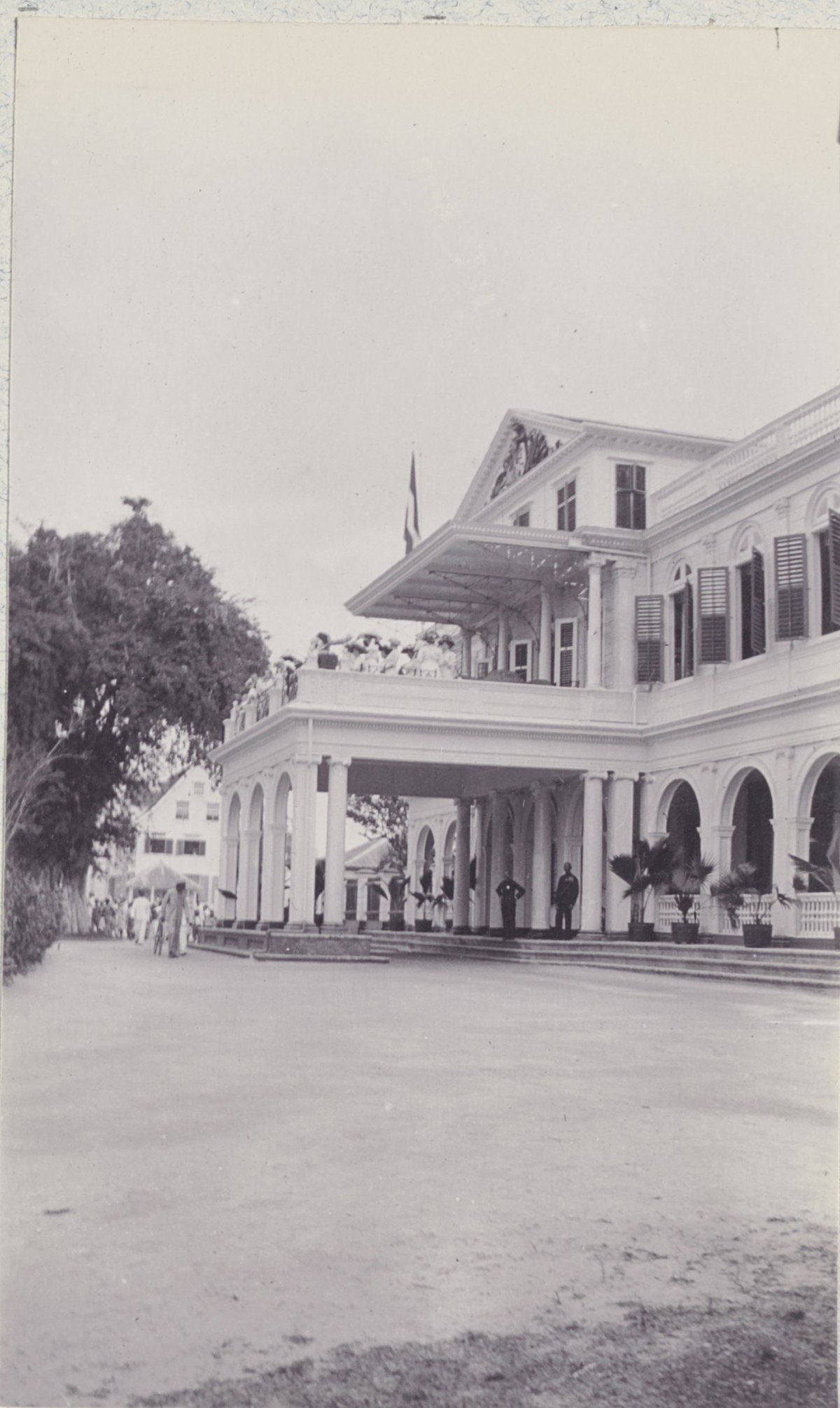 EU: Gouverneurspaleis te Paramaribo (1912), Paramaribo, Suriname, 1912