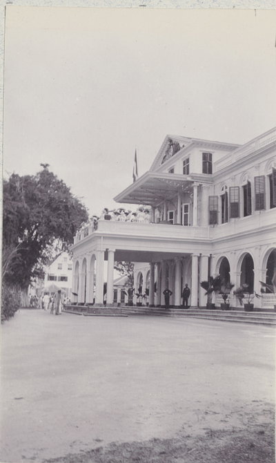EU: Gouverneurspaleis te Paramaribo (1912), Paramaribo, 1912