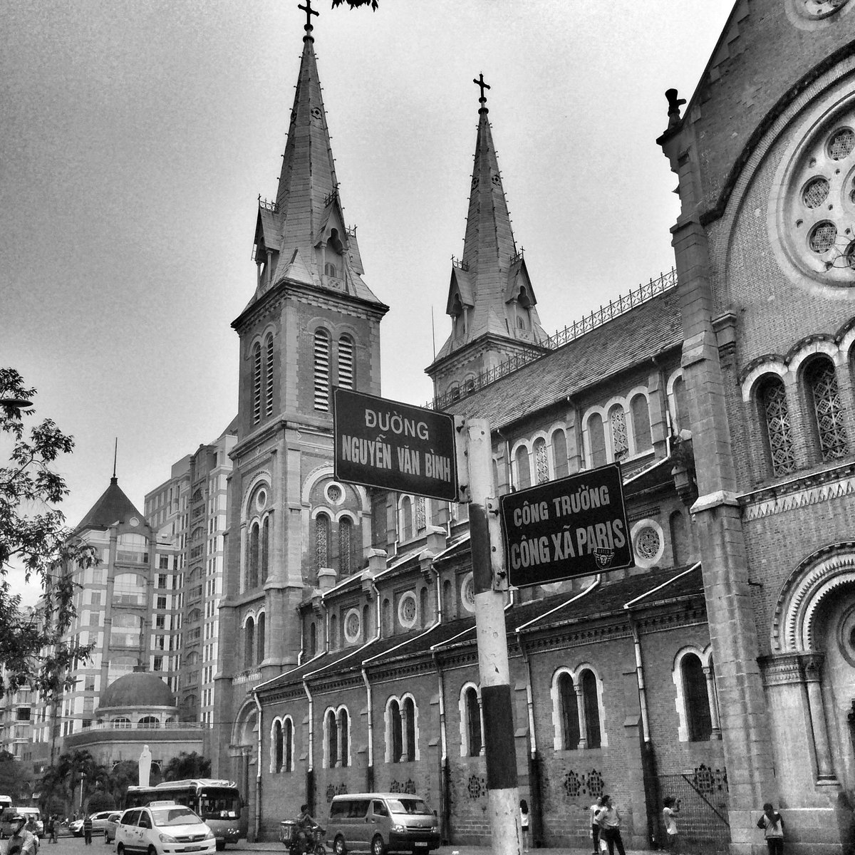 Saigon Notre-Dame Basilica, Ho Chi Minh City, Vietnam, Ho Chi Minh City, Vietnam, 2015