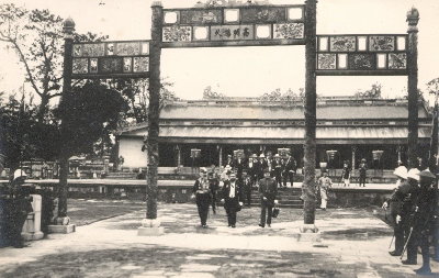 Enthronement of Emperor Bảo Đại 004, Hue, 1926