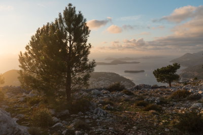 View from Srđ, Dubrovnik — photos through time