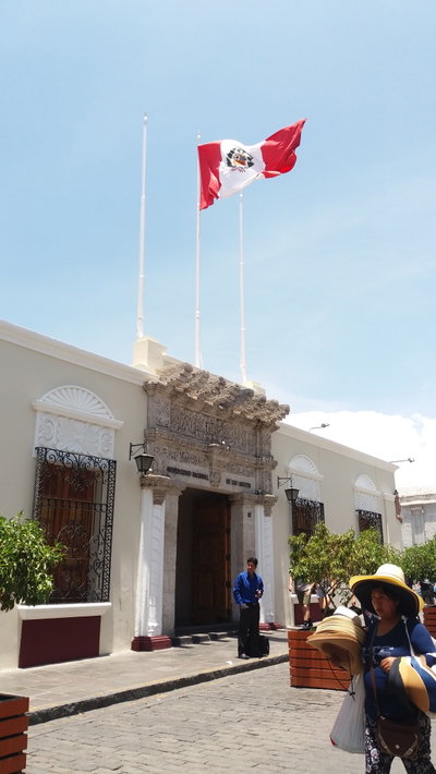 Calles de Arequipa, Arequipa, 2019