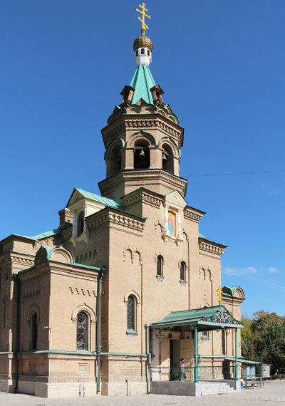 St. Alexis Cathedral, Samarkand 01, Samarkand — photos through time