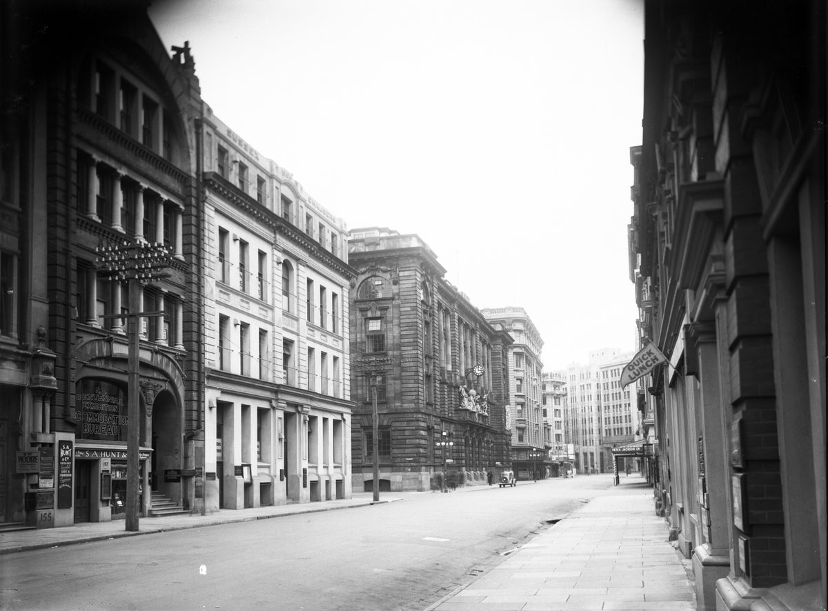 Featherston Street, Wellington, Wellington, New Zealand, 1940