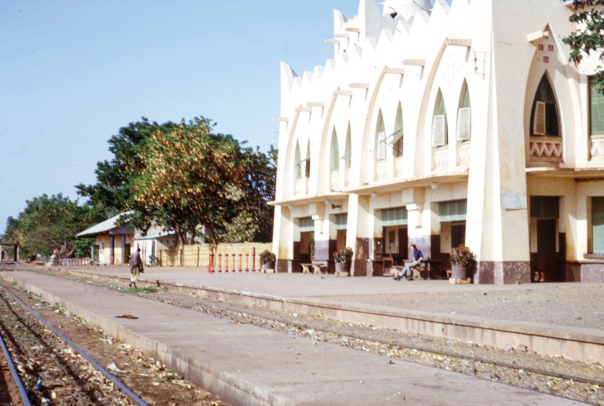Central station Bobo-Dioulasso, Bobo-Dioulasso, Burkina Faso, 1968