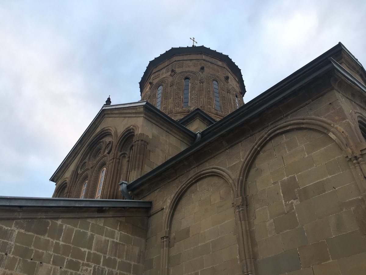 Svetitskhoveli Cathedral. Jan 2021 09, Mtskheta, Georgia, 2021