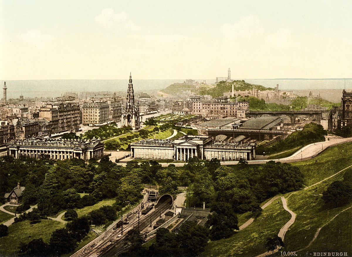Edinburgh Castle, Edinburgh, United Kingdom, 1890