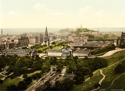 Edinburgh Castle, Edinburgh, 1890