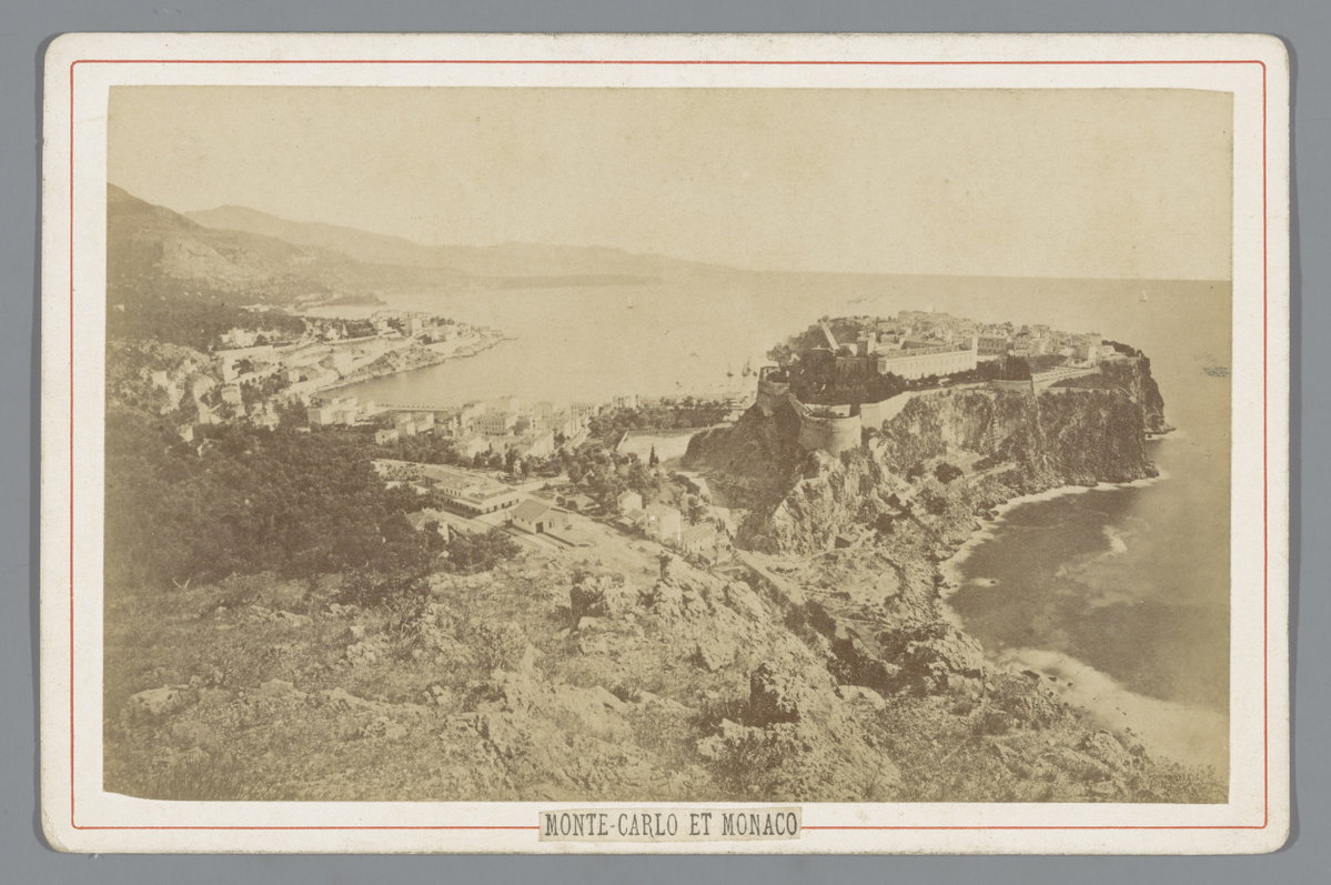EU: Monte-Carlo et Monaco, cabinet card (RP-F-F19838) (1875), Monaco, Monaco, 1875