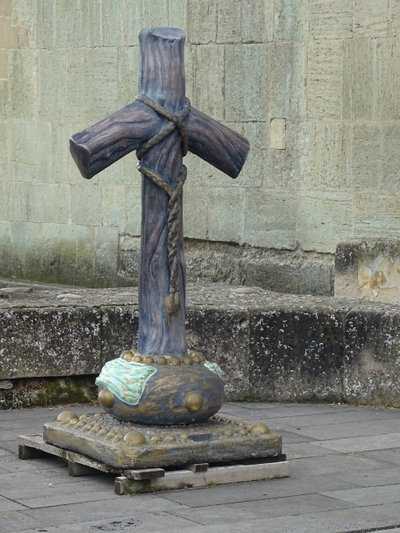 Swetizchoweli-Kathedrale Weinrebenkreuz, Mtskheta, 2018