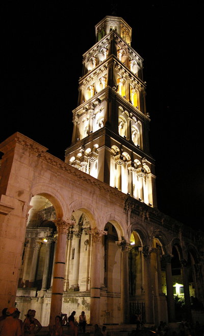 Bell tower of Chatedral of St.Dominus in Split, Split, 2007