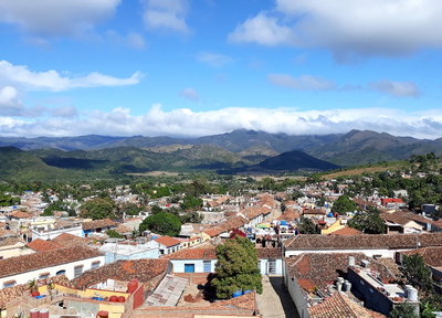 Trinidad Cuba panorama, Trinidad, 2018