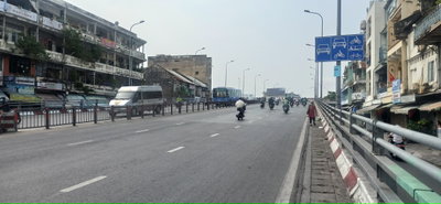Cha Va Bridge entrance from District 5 in HCMC, Ho Chi Minh City, 2022