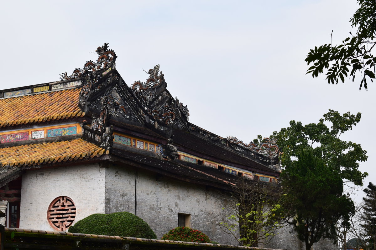 Inside Huế Citadel, Hue, Vietnam, 2018