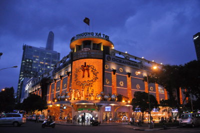Thuong xa Tax,noel 2012, Saigon vn, Ho Chi Minh City, 2012