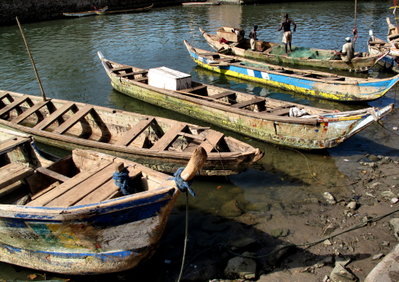 Ghanaian Boats, Elmina, 2009
