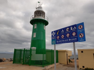 South Mole Lighthouse, Fremantle, September 2020 01, Fremantle, 2020