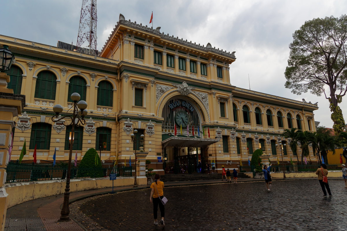 Saigon Central Post Office, Ho Chi Minh City, Vietnam, 2023