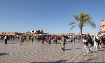 Djemaa el Fna, Marrakech — photos through time