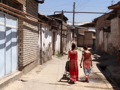 Old City (Jewish Quarter) Street Scene - Samarkand - Uzbekistan, Samarkand, 2012