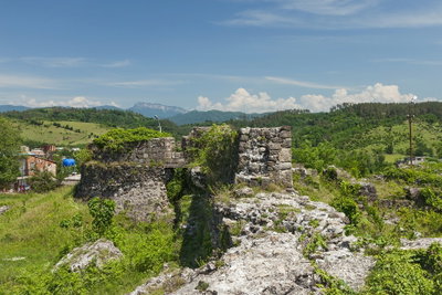 Kutaisi, Ruiny Twierdzy Ukimerioni, Kutaisi, 2014