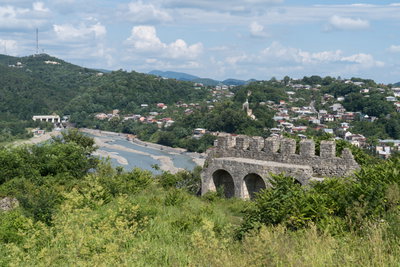 View of Kutaisi from the Ukimerioni Fortress, Kutaisi, 2025