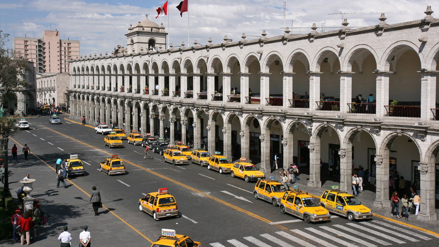 Arequipa, La Merced - Moran (Plaza de Armas), Arequipa, Peru, 2008