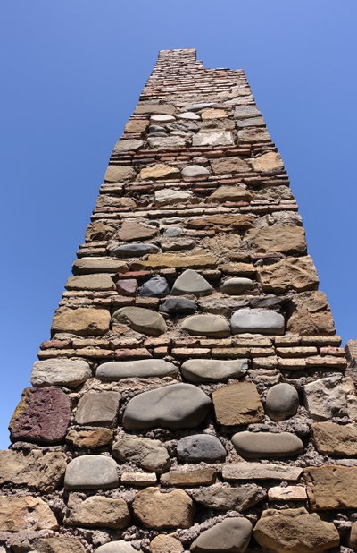 Gori fortress wall 2, Gori, 2018