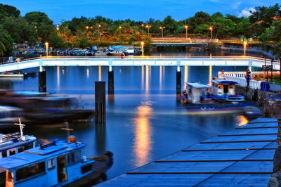 Changi village - coastal track to point, Singapore — photos through time