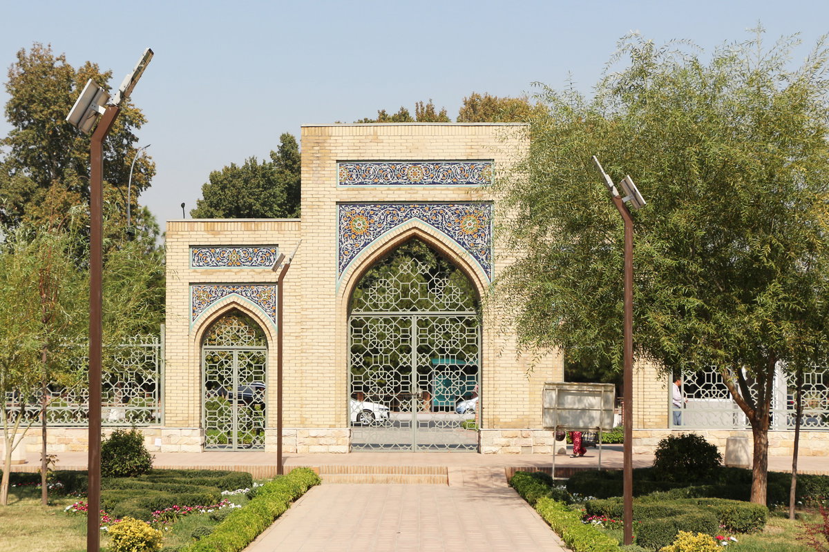 Gate of Jami Mosque, Kokand, Kokand, Uzbekistan, 2023