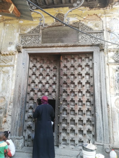 Stone Town - Entrance to Caravansary, Zanzibar, 2018