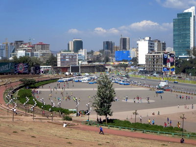 Meskal Square, Addis Ababa, 2013