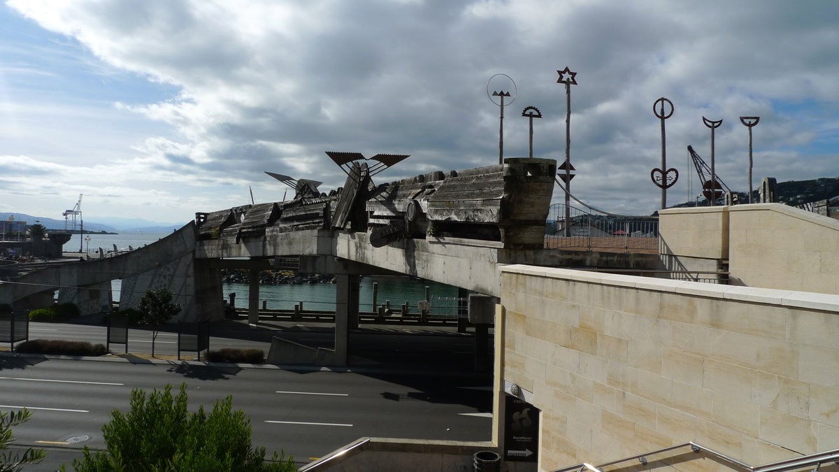 Civic Square Bridge, Wellington, New Zealand, 2009