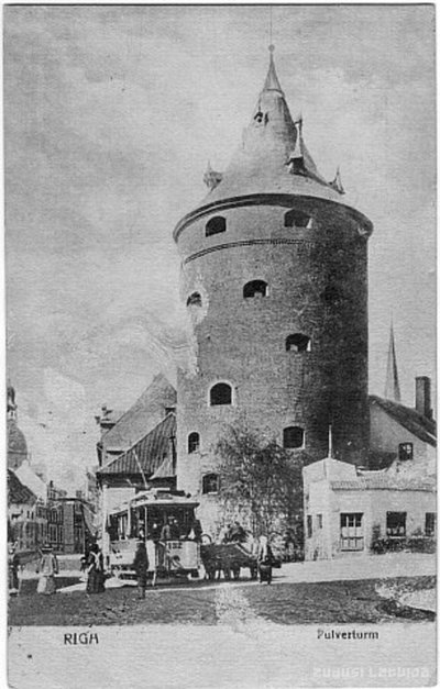 EU: Rīga. Pulvertornis (1914), Riga, 1914