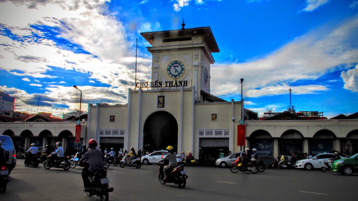 Bến Thành Market, Quận 1, TPHCM, Việt Nam, Ho Chi Minh City, Vietnam, 2015