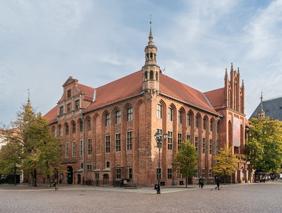 Old town hall in Torun, Toruń, 2021