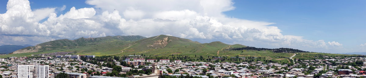 Gori and hill, Gori, Georgia, 2018