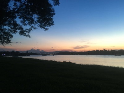 Perfume River at sunset 4, Hue, 2018