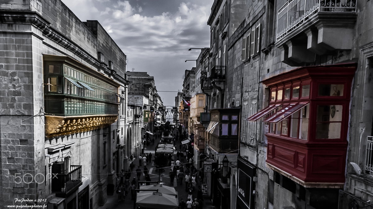 Balcons Maltais, Valletta, Malta, 2012