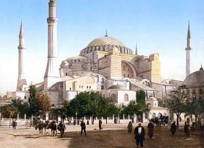 Hagia Sophia, Istanbul, 1890