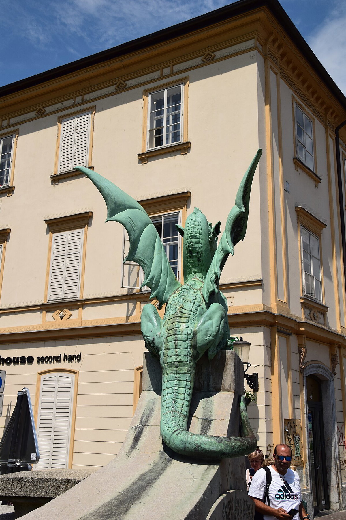 Dragon Bridge (Ljubljana), Ljubljana, Slovenia, 2023