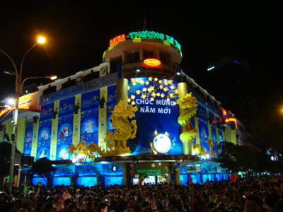 Thương xá TAX, Tết, Ho Chi Minh City, 2012